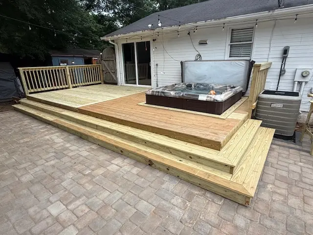 Decks & Outdoor Structures by Andrew's Landscaping in the Charlotte NC area