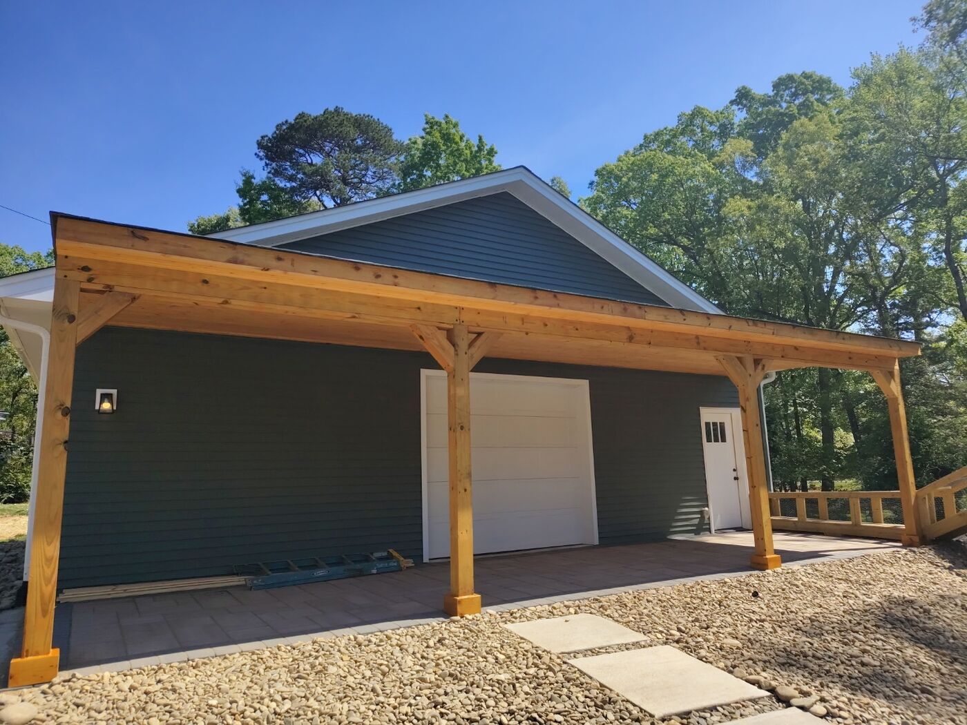 Decks & Outdoor Structures by Andrew's Landscaping in the Charlotte NC area